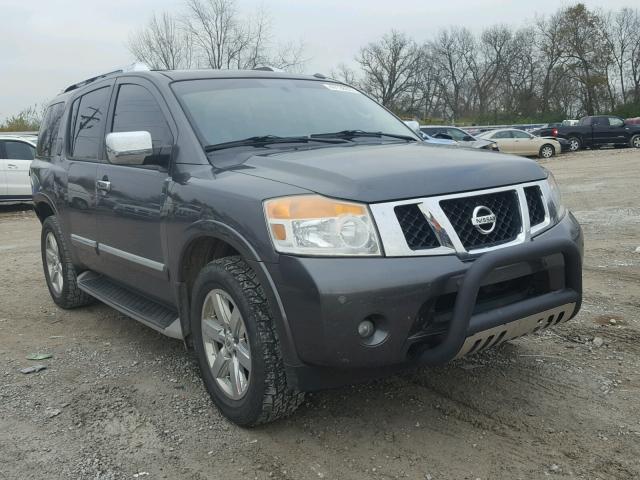 5N1AA0NE2AN611959 - 2010 NISSAN ARMADA PLA CHARCOAL photo 1