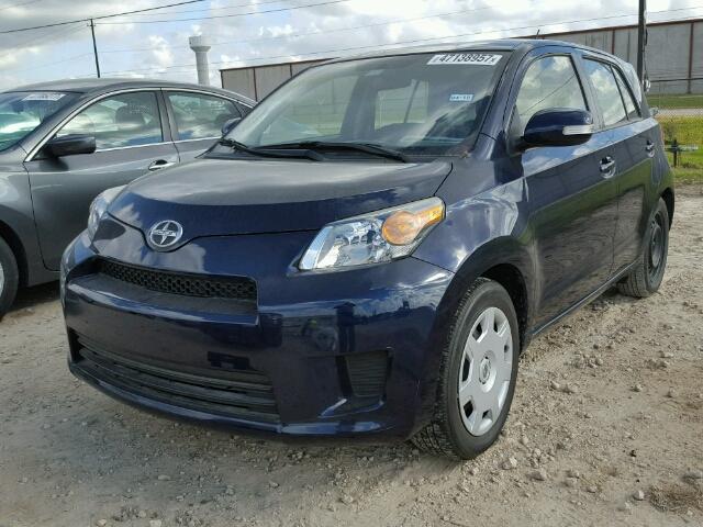 JTKKUPB4XE1040991 - 2014 TOYOTA SCION XD BLUE photo 2