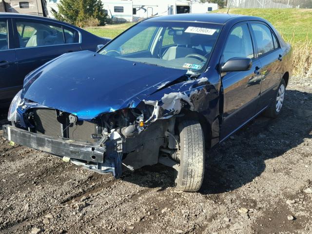 2T1BR32E06C697936 - 2006 TOYOTA COROLLA CE BLUE photo 2