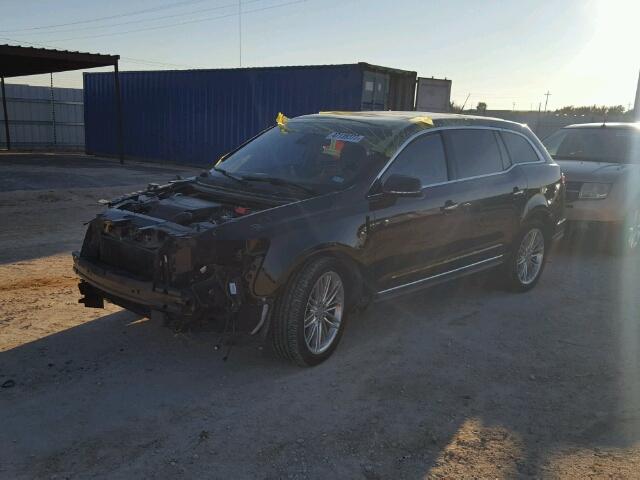 2LMHJ5AT8DBL54360 - 2013 LINCOLN MKT BLACK photo 2