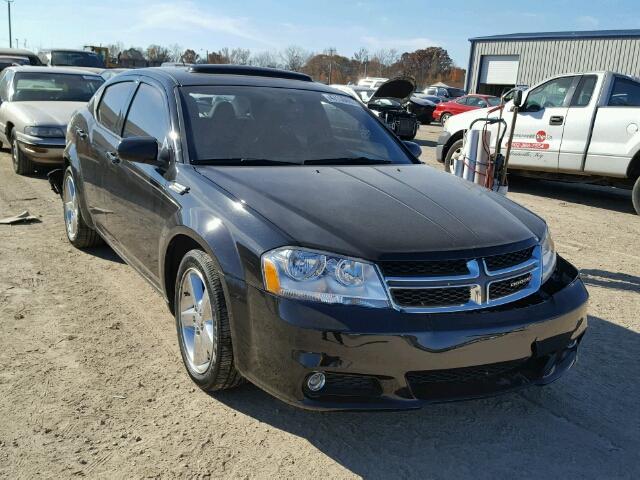 1C3CDZCB9EN181438 - 2014 DODGE AVENGER SX BLACK photo 1