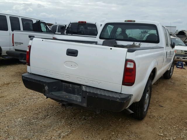 1FTSW20528EC83451 - 2008 FORD F250 SUPER WHITE photo 4