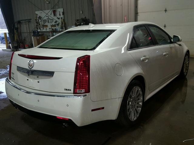 1G6DS5E37D0121662 - 2013 CADILLAC CTS PREMIU WHITE photo 4