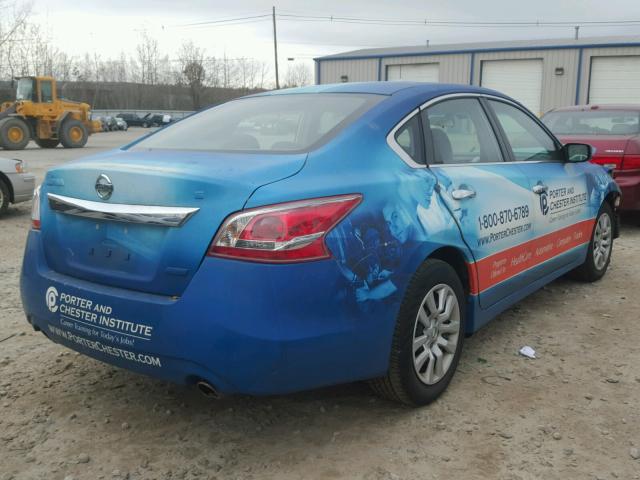 1N4AL3AP2DC216905 - 2013 NISSAN ALTIMA 2.5 BLUE photo 4