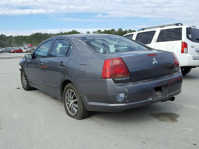 4A3AB36F35E039927 - 2005 MITSUBISHI GALANT ES GRAY photo 3