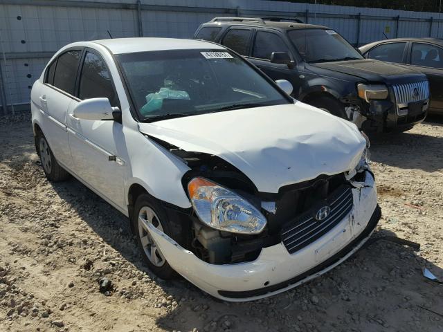 KMHCN46CX7U152485 - 2007 HYUNDAI ACCENT GLS WHITE photo 1