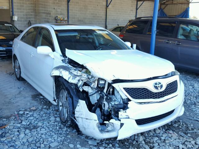 4T1BF3EK1AU520507 - 2010 TOYOTA CAMRY BASE WHITE photo 1