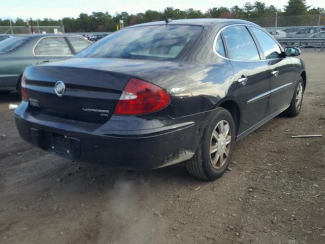 2G4WC582361204224 - 2006 BUICK LACROSSE C BLACK photo 4