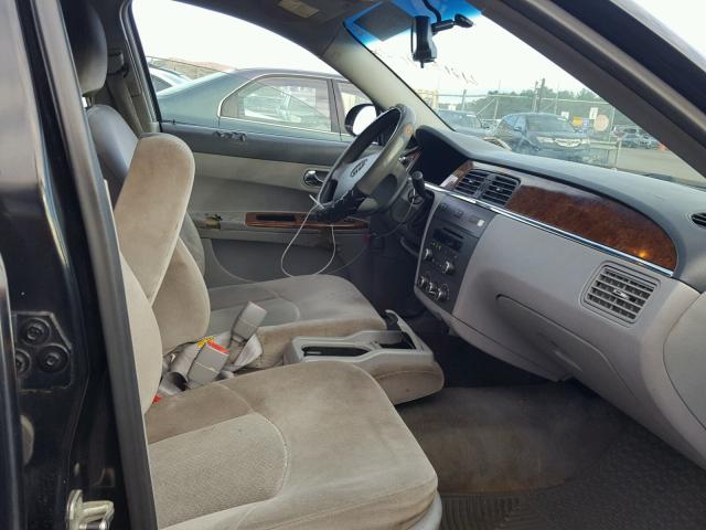 2G4WC582361204224 - 2006 BUICK LACROSSE C BLACK photo 5