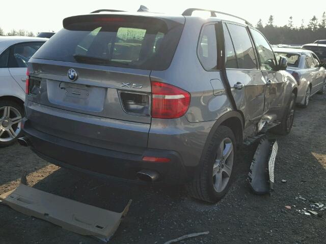 4USFE43567LY80781 - 2007 BMW X5 3.0I GRAY photo 4