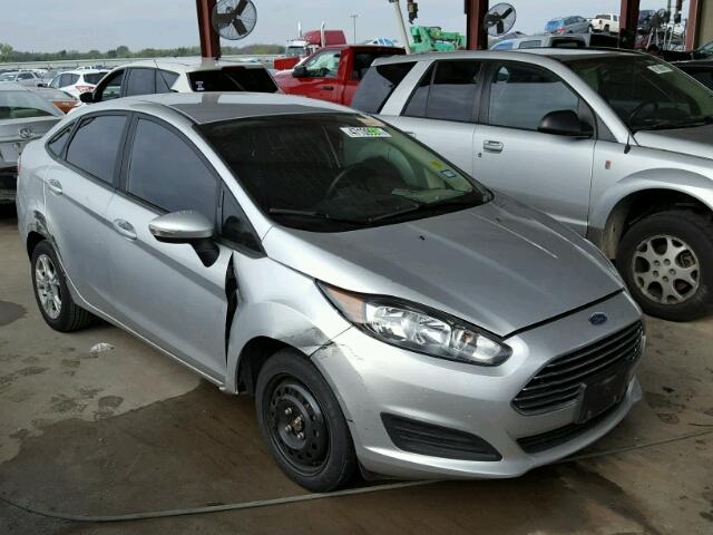 3FADP4BJ9GM208093 - 2016 FORD FIESTA SE SILVER photo 1