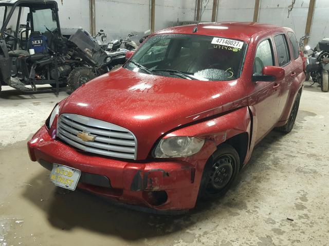 3GNBABDB9AS576460 - 2010 CHEVROLET HHR LT RED photo 2