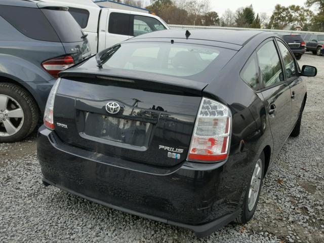 JTDKB20U763137414 - 2006 TOYOTA PRIUS BLACK photo 4