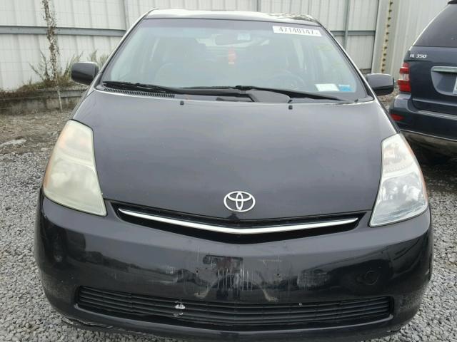 JTDKB20U763137414 - 2006 TOYOTA PRIUS BLACK photo 9