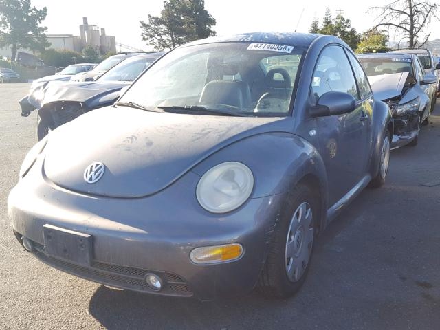 3VWCK21C32M408291 - 2002 VOLKSWAGEN NEW BEETLE Gümüş foto 2