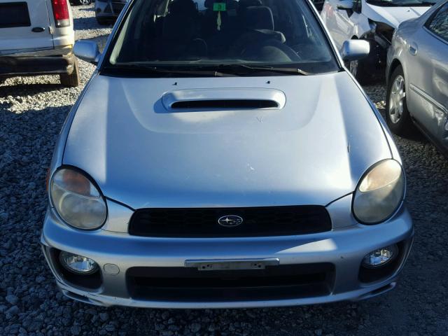 JF1GG29623H806138 - 2003 SUBARU IMPREZA WR SILVER photo 7