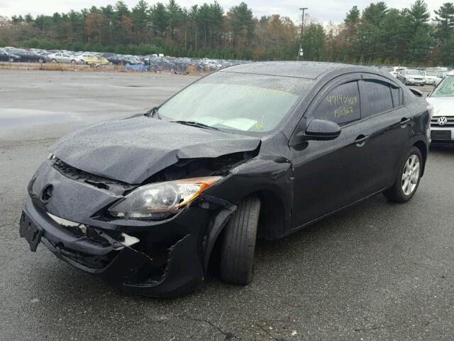 JM1BL1SGXA1323418 - 2010 MAZDA 3 I BLACK photo 2