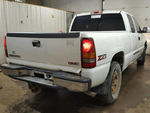 2GTEK19T331334034 - 2003 GMC NEW SIERRA WHITE photo 4