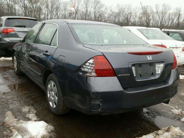 1HGCM56457A172040 - 2007 HONDA ACCORD LX GRAY photo 3