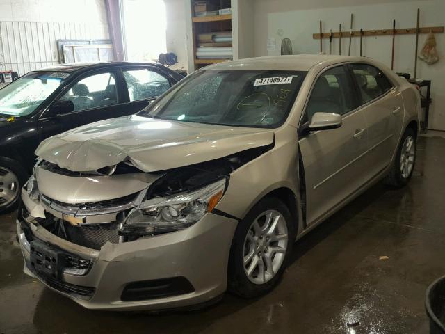 1G11C5SL2FF271964 - 2015 CHEVROLET MALIBU 1LT 棕色 照片 2