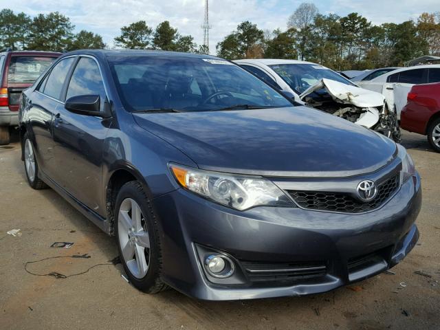 4T1BF1FK5DU698640 - 2013 TOYOTA CAMRY L GRAY photo 1