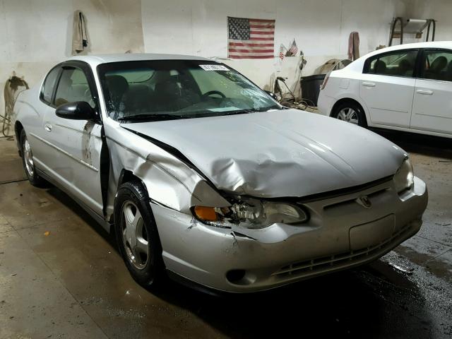 2G1WW12E729385890 - 2002 CHEVROLET MONTE CARL ვერცხლისფერი ფოტო 1