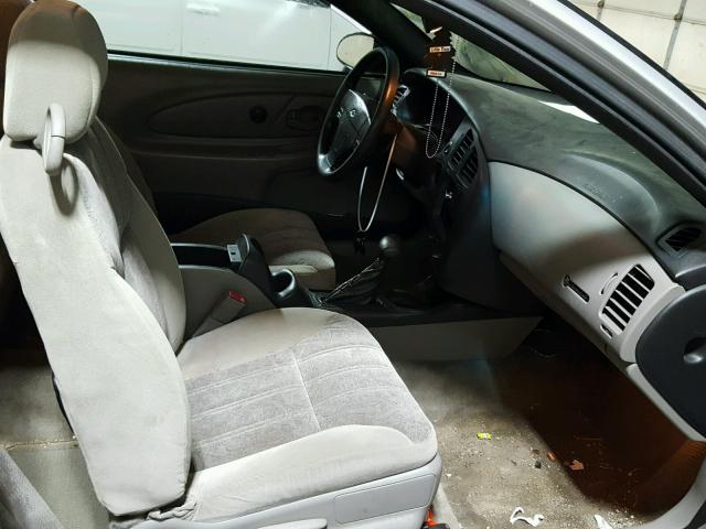 2G1WW12E729385890 - 2002 CHEVROLET MONTE CARL ვერცხლისფერი ფოტო 5