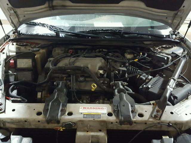 2G1WW12E729385890 - 2002 CHEVROLET MONTE CARL ვერცხლისფერი ფოტო 7