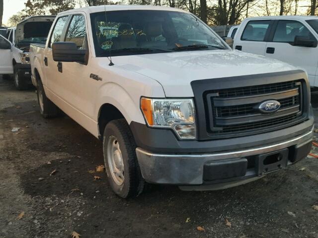 1FTEW1CM0DFB01664 - 2013 FORD F150 SUPER WHITE photo 1
