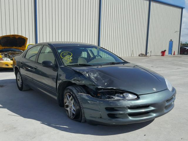 2B3HD46R32H101361 - 2002 DODGE INTREPID S GREEN photo 1