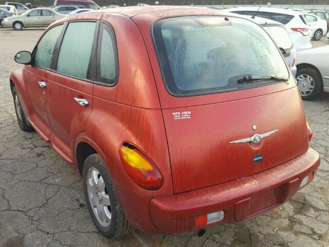 3C4FY48B54T232229 - 2004 CHRYSLER PT CRUISER BURGUNDY photo 3