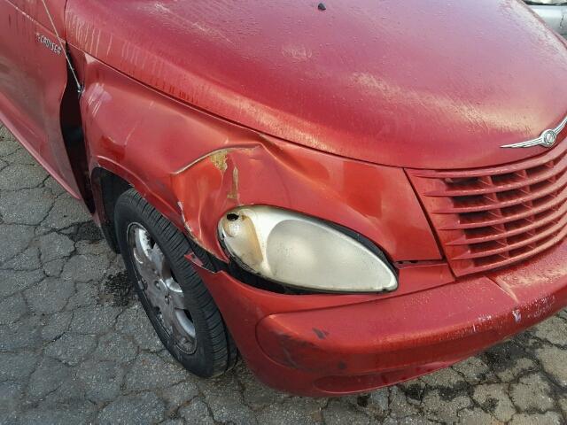 3C4FY48B54T232229 - 2004 CHRYSLER PT CRUISER BURGUNDY photo 9