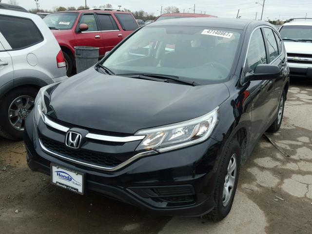 3CZRM3H30FG705794 - 2015 HONDA CR-V LX BLACK photo 2