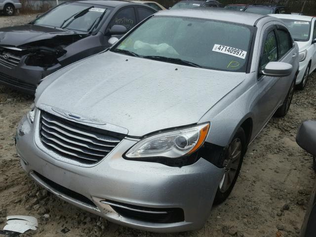 1C3BC1FB4BN589689 - 2011 CHRYSLER 200 TOURIN SILVER photo 2