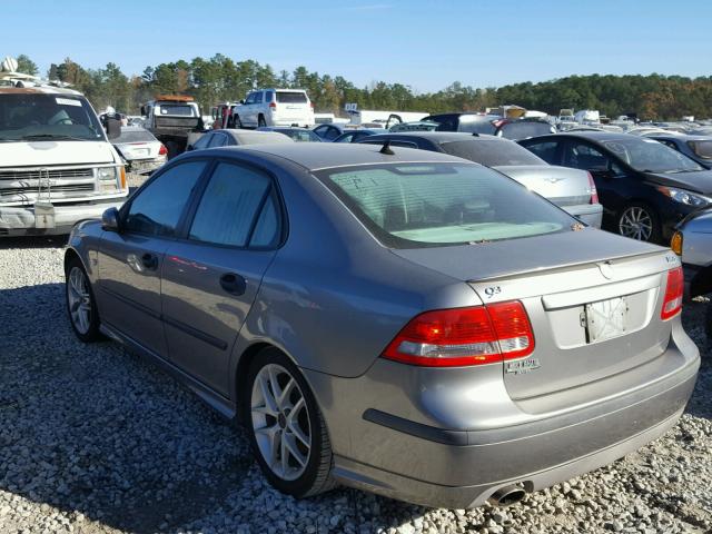 YS3FH49Y941025703 - 2004 SAAB 9-3 AERO GRAY photo 3