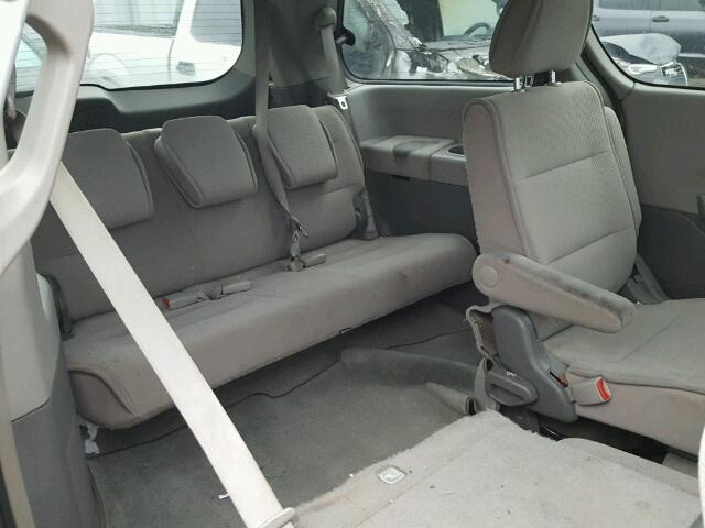 5N1BV28U08N111736 - 2008 NISSAN QUEST S SILVER photo 6