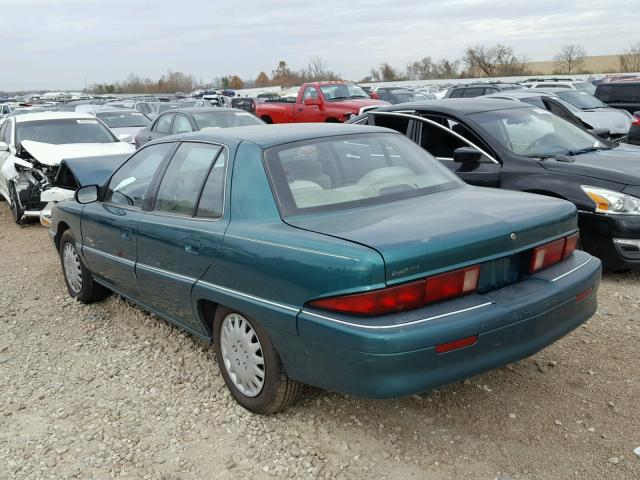 1G4NJ52M5TC408024 - 1996 BUICK SKYLARK GR GREEN photo 3