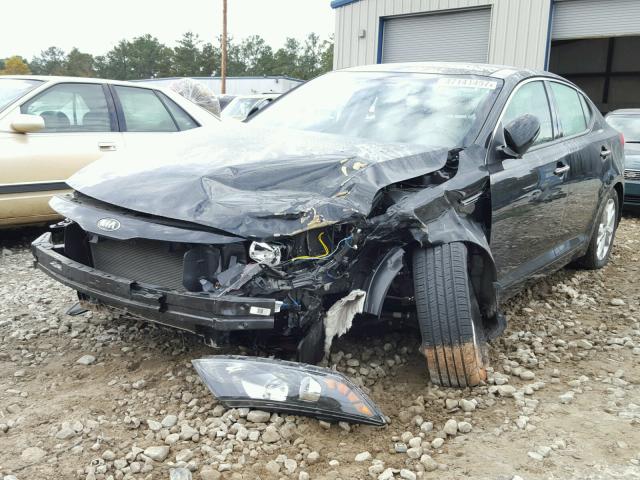 5XXGN4A76DG200632 - 2013 KIA OPTIMA EX BLACK photo 2