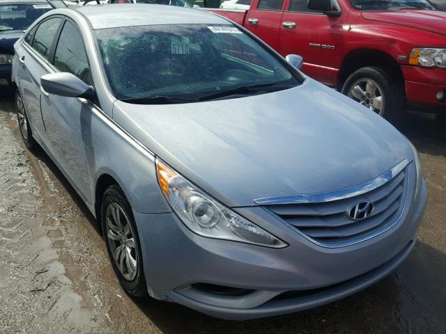 5NPEB4ACXDH570225 - 2013 HYUNDAI SONATA GLS SILVER photo 1