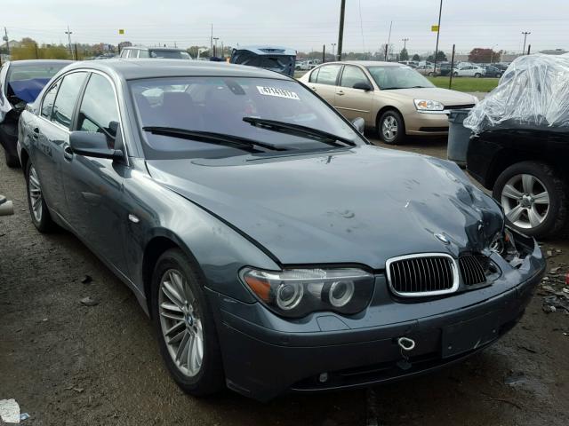 WBAGL63474DP70683 - 2004 BMW 745 I GRAY photo 1