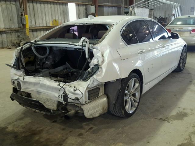 WBA5B1C50ED476534 - 2014 BMW 535 I WHITE photo 4