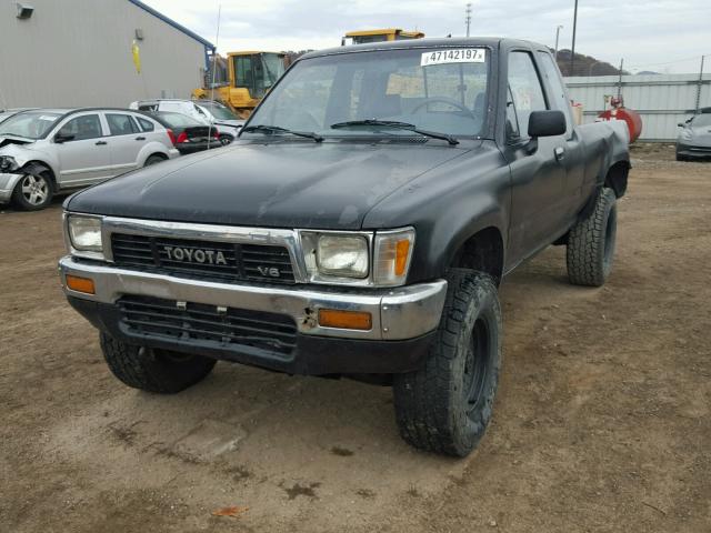 JT4VN13D9M5065417 - 1991 TOYOTA PICKUP 1/2 BLACK photo 2