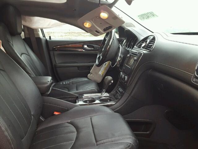 5GAKVBKD6FJ369231 - 2015 BUICK ENCLAVE წითელი ფოტო 5