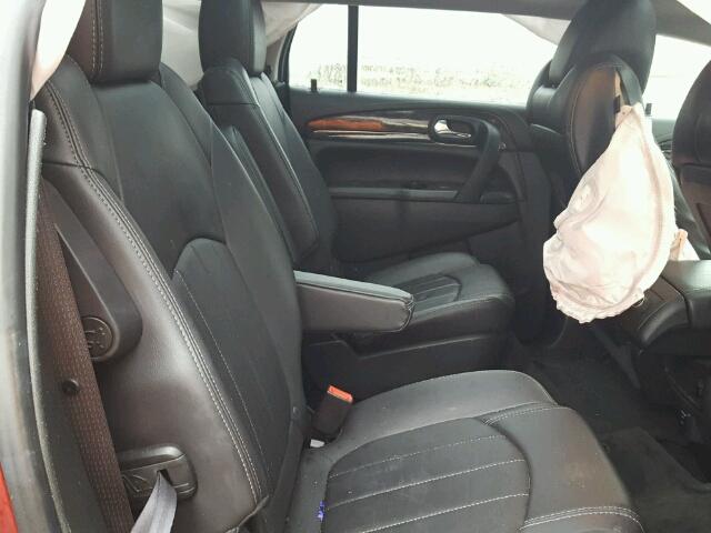 5GAKVBKD6FJ369231 - 2015 BUICK ENCLAVE წითელი ფოტო 6