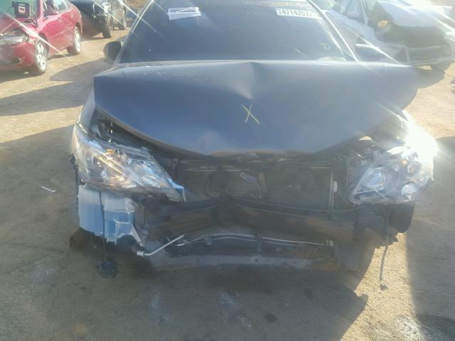 4T4BF1FK2ER354724 - 2014 TOYOTA CAMRY L GRAY photo 9