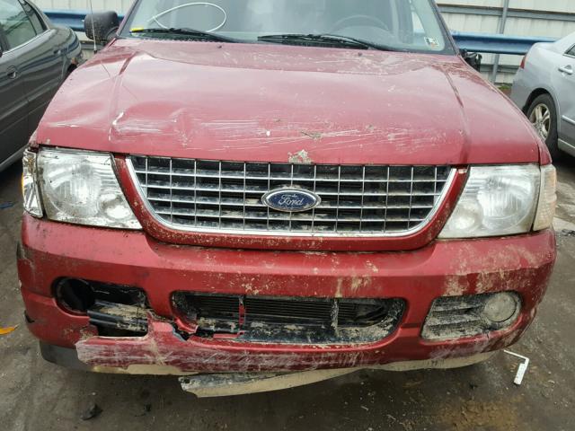 1FMZU73K25ZA24851 - 2005 FORD EXPLORER X BURGUNDY photo 7