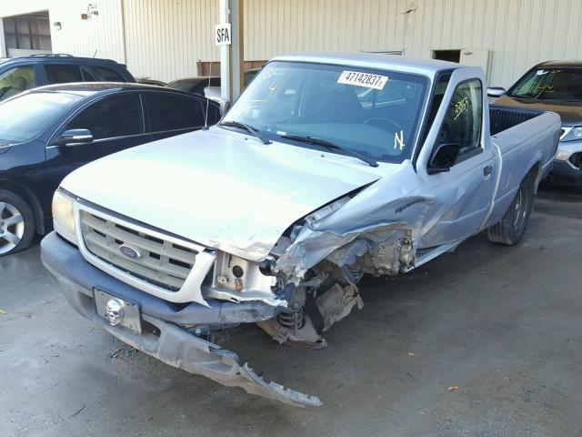 1FTYR10D73TA26213 - 2003 FORD RANGER SILVER photo 2