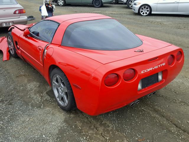 1G1YY22G6W5126112 - 1998 CHEVROLET CORVETTE RED photo 3