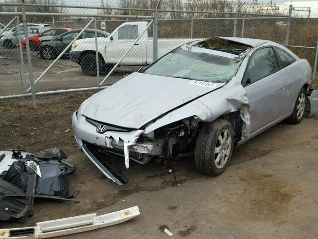 1HGCM82695A800963 - 2005 HONDA ACCORD EX SILVER photo 2