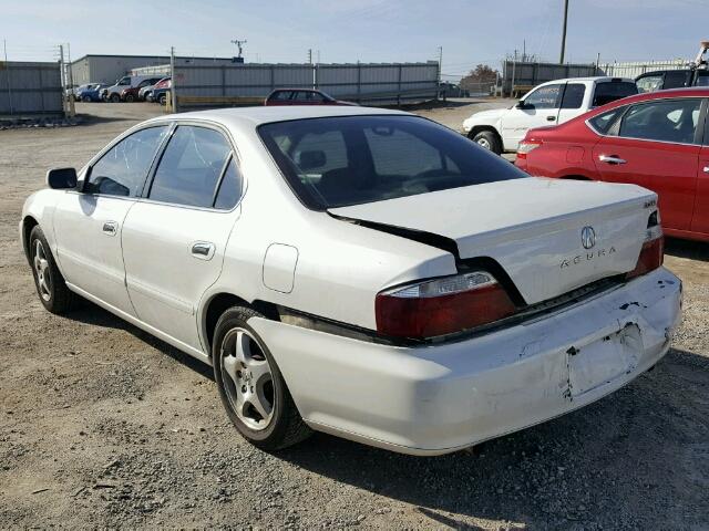 19UUA56673A048313 - 2003 ACURA 3.2TL WHITE photo 3